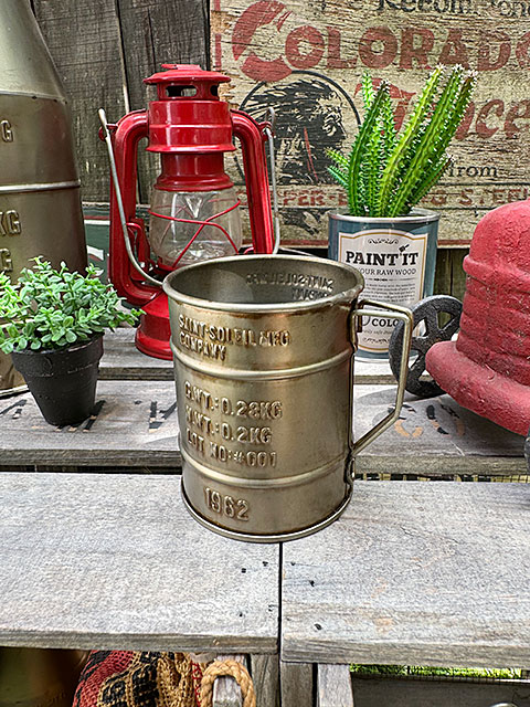 ドラム缶　マグポット　（大小2個セット） ■ アメリカン雑貨 アメリカ雑貨 |  | 06