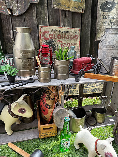 ドラム缶　マグポット　（大小2個セット） ■ アメリカン雑貨 アメリカ雑貨 |  | 03