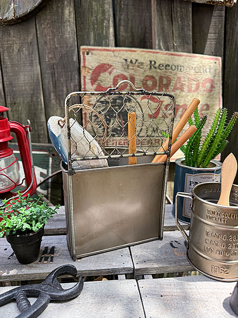 ドラム缶　ガーデンポケット　（Lサイズ） ■ アメリカン雑貨 アメリカ雑貨 |  | 03