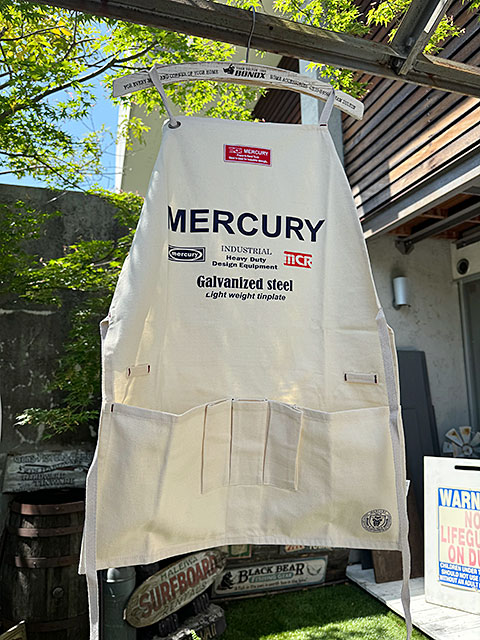 マーキュリー　ヴィンテージエプロン　（ナチュラル） ■ アメリカン雑貨 アメリカ雑貨 | MERCURY