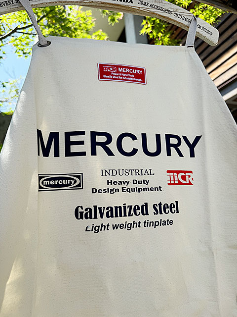 マーキュリー　ヴィンテージエプロン　（ナチュラル） ■ アメリカン雑貨 アメリカ雑貨 | MERCURY | 01