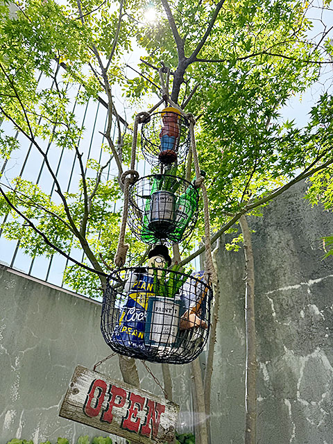 3連　ワイヤーバスケット　with　ロープ ■ アメリカン雑貨 アメリカ雑貨 |  | 05