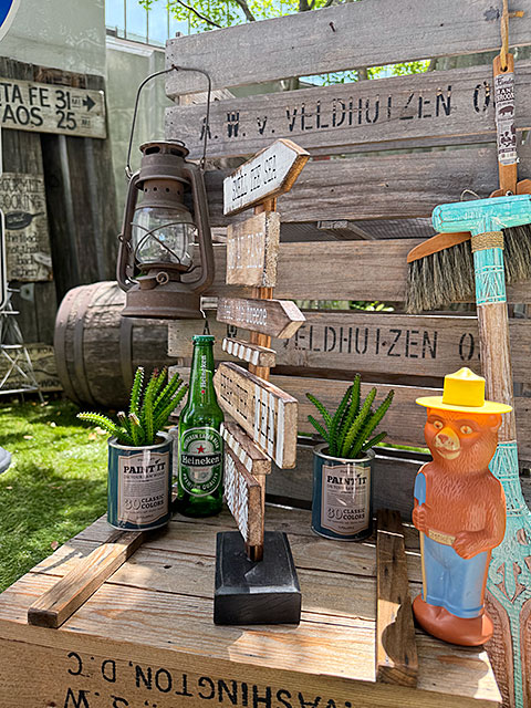 ビーチサイド　ガイドサイン　スタンドオブジェ ■ アメリカン雑貨 アメリカ雑貨 |  | 04