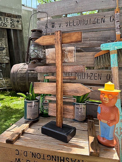 ビーチサイド　ガイドサイン　スタンドオブジェ ■ アメリカン雑貨 アメリカ雑貨 |  | 05