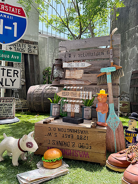 ビーチサイド　ガイドサイン　スタンドオブジェ ■ アメリカン雑貨 アメリカ雑貨 |  | 06