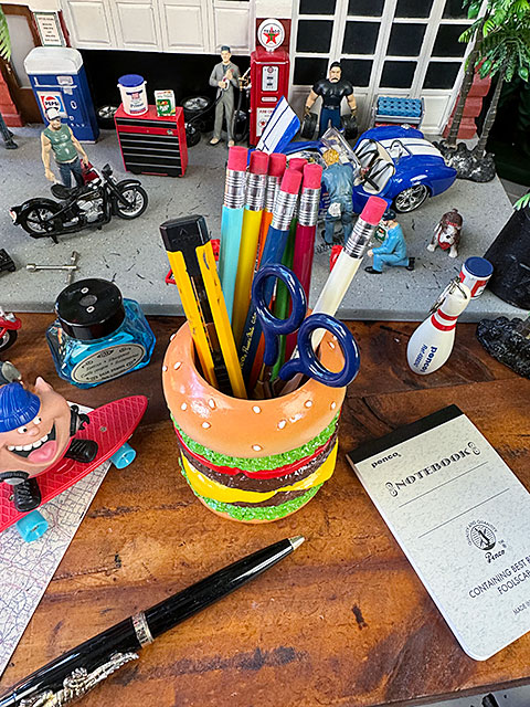 ハンバーガー　ペンスタンド ■ アメリカン雑貨 アメリカ雑貨 |  | 01