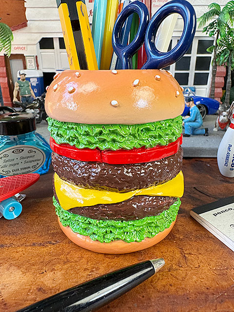 ハンバーガー　ペンスタンド ■ アメリカン雑貨 アメリカ雑貨 |  | 03