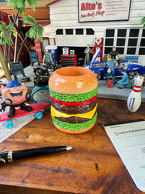 ハンバーガー　ペンスタンド ■ アメリカン雑貨 アメリカ雑貨 |  | 05
