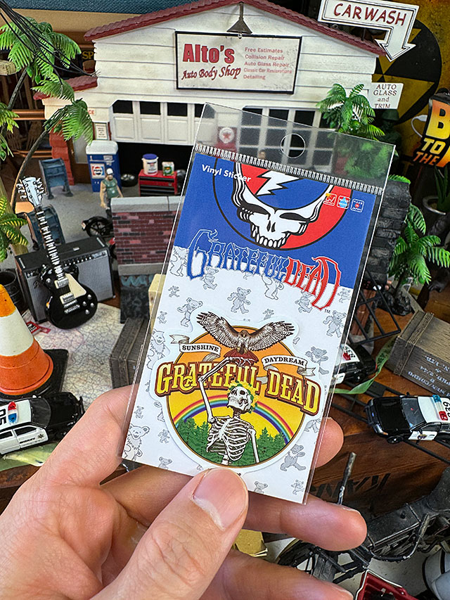 グレイトフルデッド　ステッカー　（スカル＆イーグル） ■ アメリカン雑貨 アメリカ雑貨 |  | 02