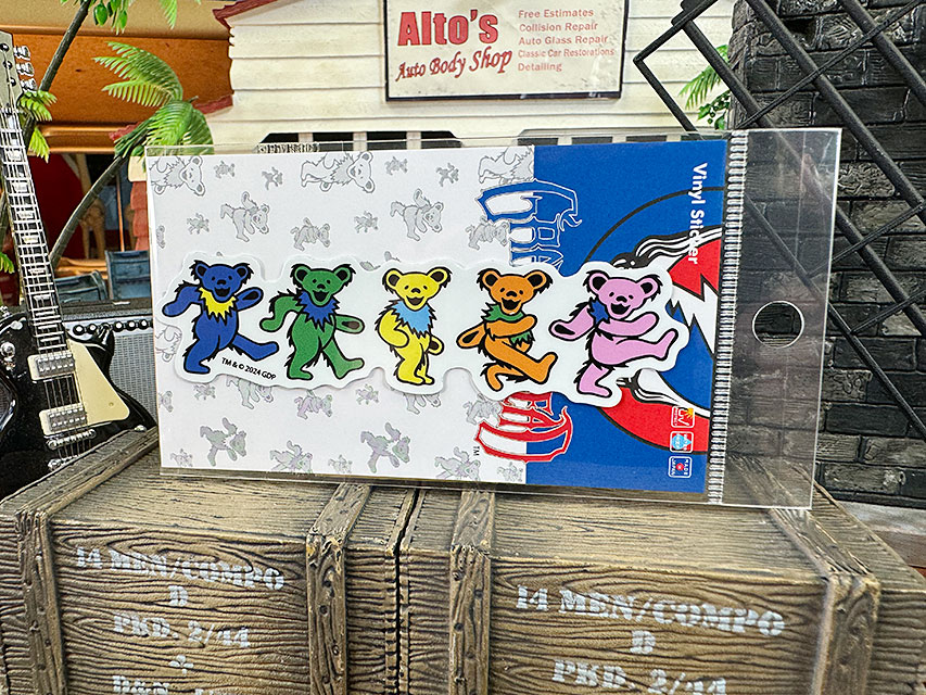 グレイトフルデッド　ステッカー　（ダンシングベアー/レインボー） ■ アメリカン雑貨 アメリカ雑貨 | 