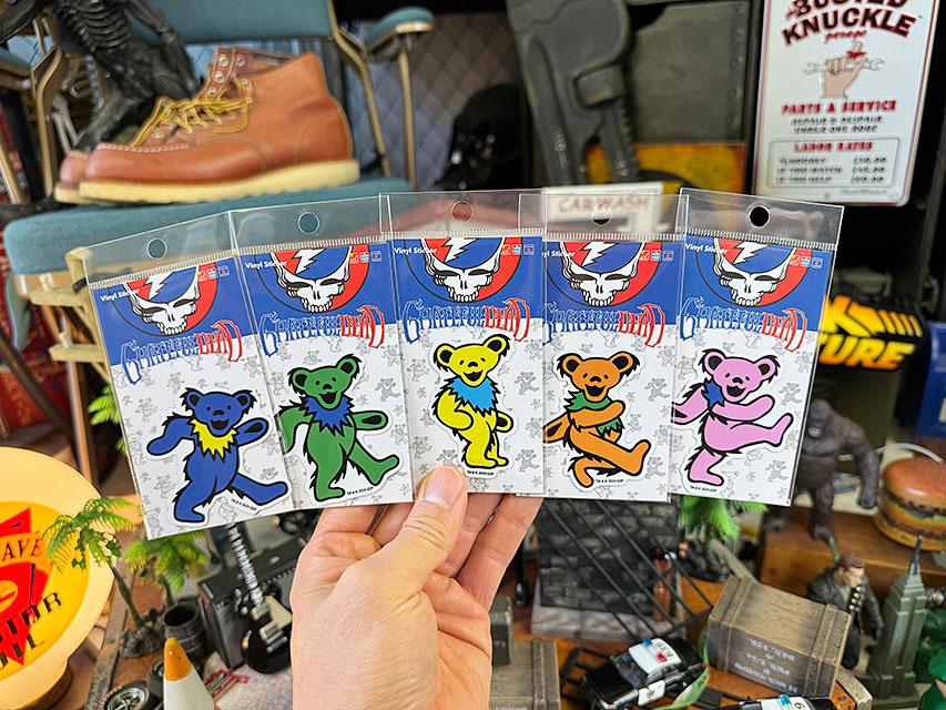 グレイトフルデッド　ステッカー　（ダンシングベアー/全5枚セット） ■ アメリカン雑貨 アメリカ雑貨 |  | 05