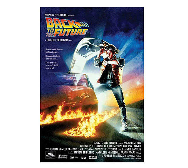 映画　バック・トゥ・ザ・フューチャー　Part1　オフィシャル　ポスター　※フレームは付属しません 爆買 | 