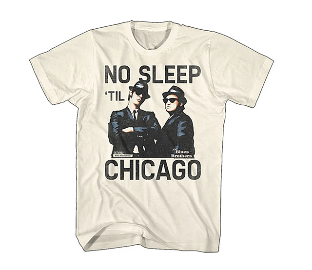 映画　ブルースブラザーズ　オフィシャルTシャツ　NO SLEEP 'TIL CHICAGO ■ アメリカ雑貨 アメリカン雑貨 |  | 03