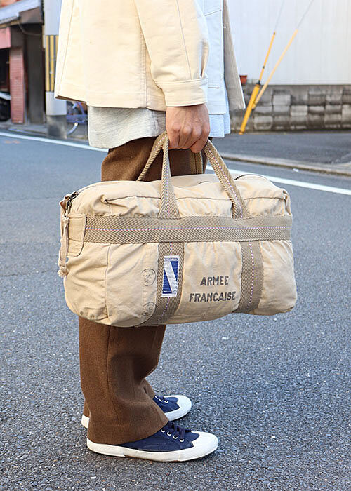 パラシュートバッグ Lサイズ （サンドベージュ） ミリタリー ボストン