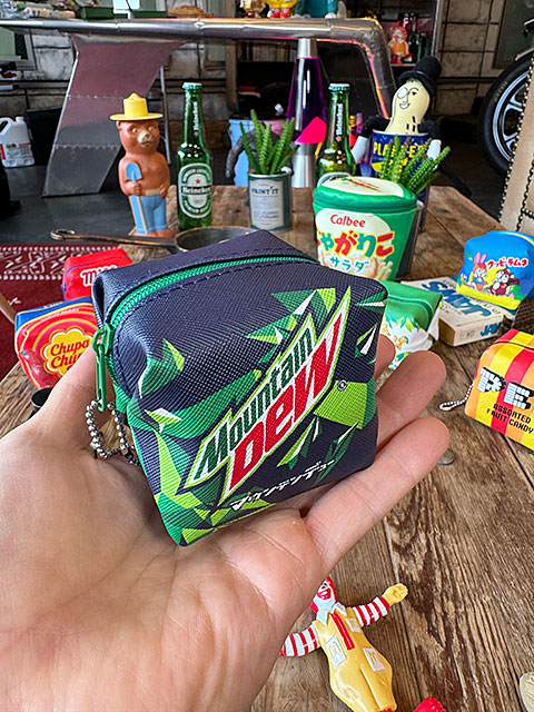 駄菓子屋シリーズ　お菓子のミニポーチ　（マウンテンデュー）　オフィシャルグッズ　昭和レトロ ■ アメリカ雑貨 アメリカン雑貨 |  | 01