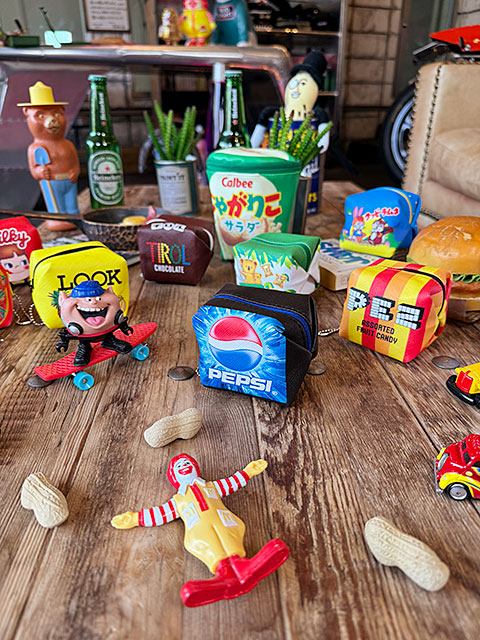 ペプシ　アメリカン雑貨 駄菓子屋シリーズ お菓子のミニポーチ （ペプシ） オフィシャルグッズ