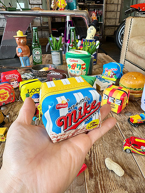 新品 アメリカ 雑貨 まとめ売り 駄菓子屋シリーズ お菓子のミニポーチ （マイクポップコーン