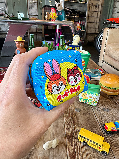駄菓子屋シリーズ お菓子のミニポーチ （クッピーラムネ