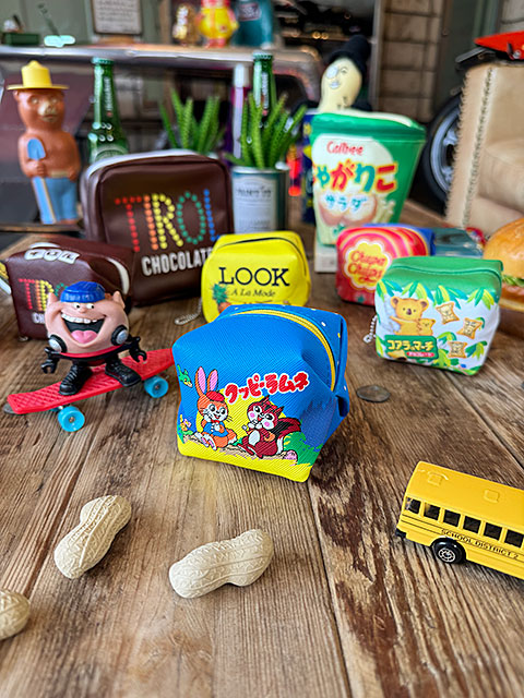 駄菓子屋シリーズ お菓子のミニポーチ （クッピーラムネ