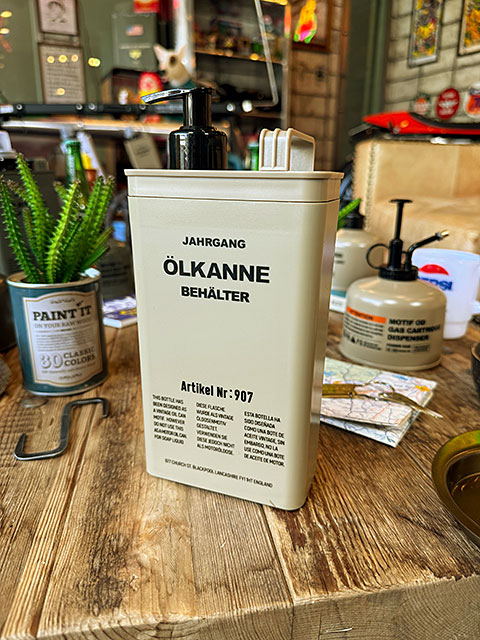 ポストジェネラル　モチーフ　ディスペンサー　バス　（サンドベージュ）　シャンプー　リンス ■ アメリカン雑貨 アメリカ雑貨 爆買 |  | 04