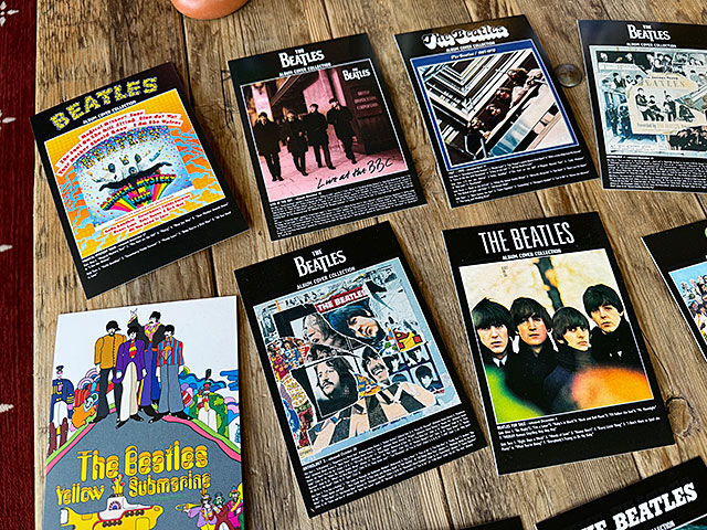 ビートルズ アルバムジャケット オフィシャル ポストカード （15枚