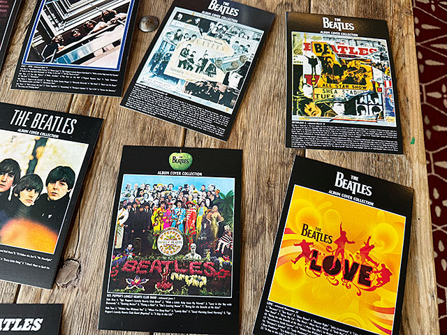 ビートルズ アルバムジャケット オフィシャル ポストカード （15枚