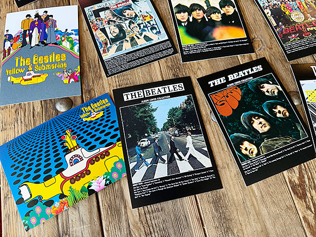 ビートルズ　アルバムジャケット　オフィシャル　ポストカード　（15枚セット）　公式グッズ ■ アメリカン雑貨 アメリカ雑貨 |  | 03