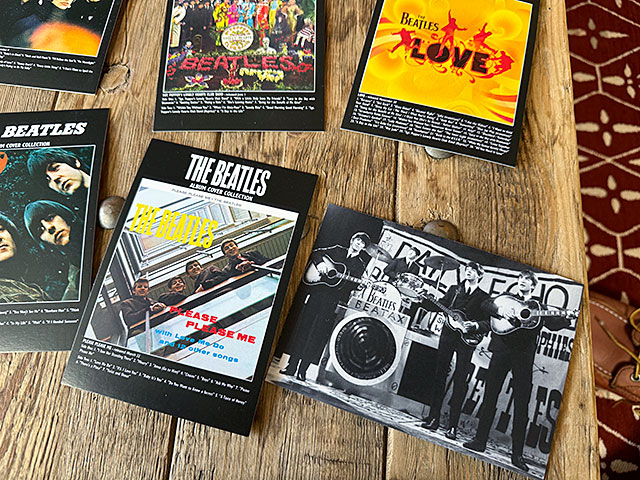 ビートルズ アルバムジャケット オフィシャル ポストカード （15枚