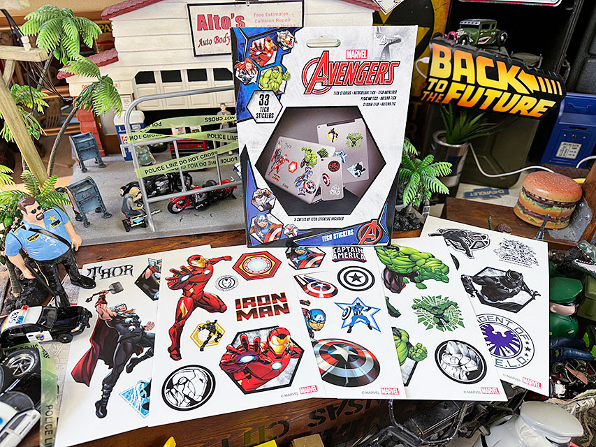 マーベル　アベンジャーズ　ステッカーセット　（全33種入り）　公式グッズ ■ アメリカン雑貨 アメリカ雑貨 | 