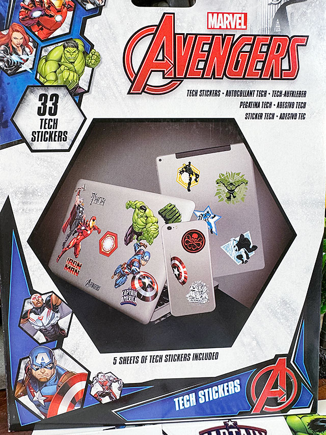 マーベル　アベンジャーズ　ステッカーセット　（全33種入り）　公式グッズ ■ アメリカン雑貨 アメリカ雑貨 |  | 01