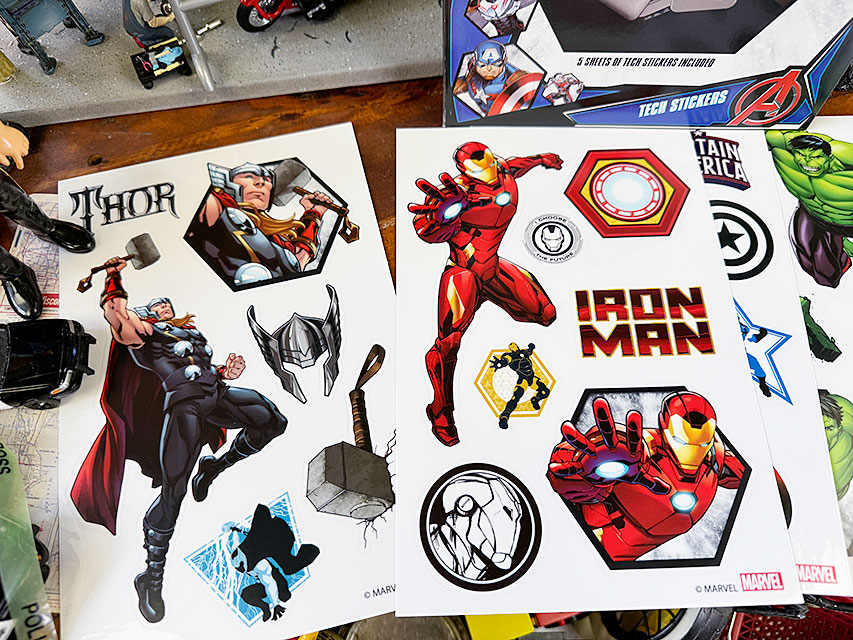 マーベル　アベンジャーズ　ステッカーセット　（全33種入り）　公式グッズ ■ アメリカン雑貨 アメリカ雑貨 |  | 02