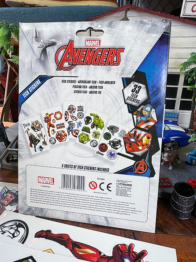 マーベル　アベンジャーズ　ステッカーセット　（全33種入り）　公式グッズ ■ アメリカン雑貨 アメリカ雑貨 |  | 06