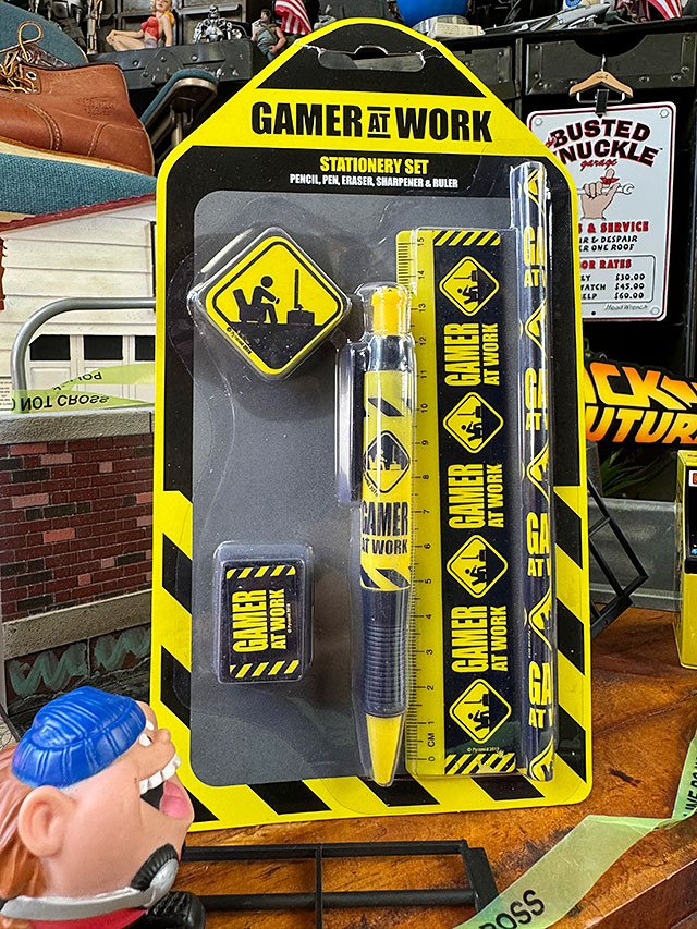 GAMER AT WORK　ゲーマー　ステーショナリーセット　（5点セット） ■ アメリカン雑貨 アメリカ雑貨 |  | 03