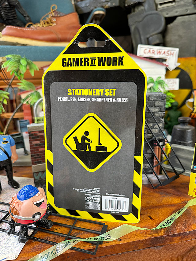 GAMER AT WORK　ゲーマー　ステーショナリーセット　（5点セット） ■ アメリカン雑貨 アメリカ雑貨 |  | 04