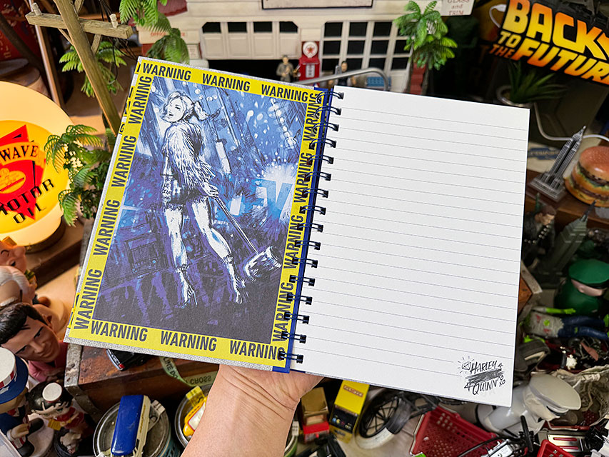 ハーレイ・クイン　ワーニング　リングノート　A5サイズ　映画　スーサイド・スクワッド　公式グッズ ■ アメリカ雑貨 アメリカン雑貨 |  | 03