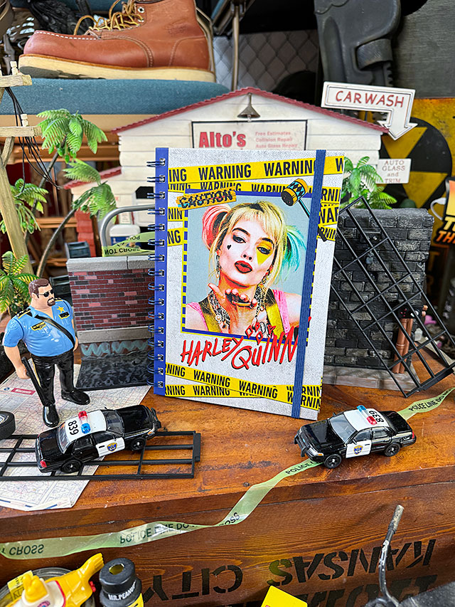 ハーレイ・クイン　ワーニング　リングノート　A5サイズ　映画　スーサイド・スクワッド　公式グッズ ■ アメリカ雑貨 アメリカン雑貨 |  | 06