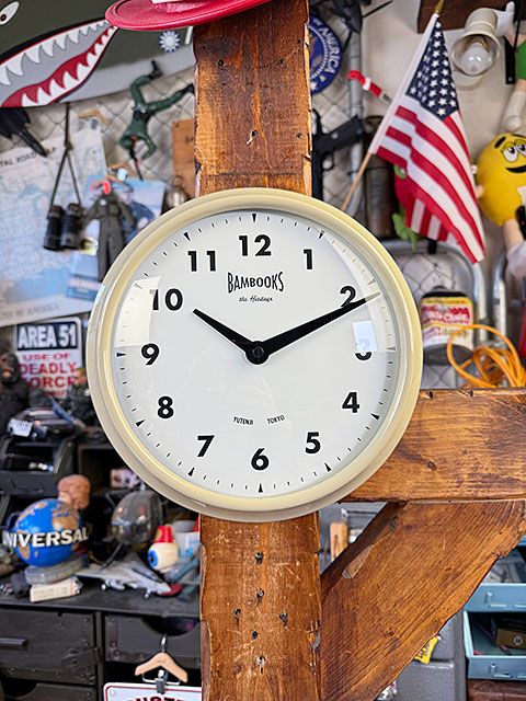 トスダイス クラシック 2ハンズ ウォールクロック （ベージュ