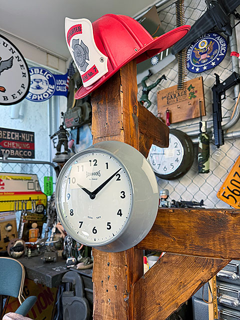 トスダイス　クラシック　２ハンズ　ウォールクロック　（グレー）　壁掛け時計　スイープムーブメント ■ アメリカ雑貨 アメリカン雑貨 |  | 04