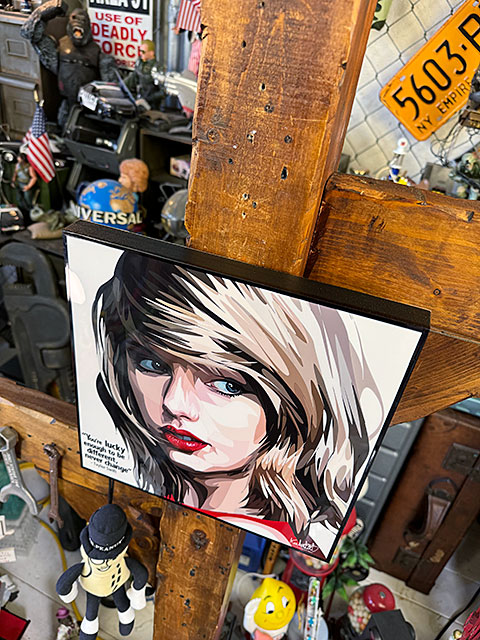テイラー・スウィフト　ポップアートフレーム ■ アメリカン雑貨 アメリカ雑貨 |  | 05
