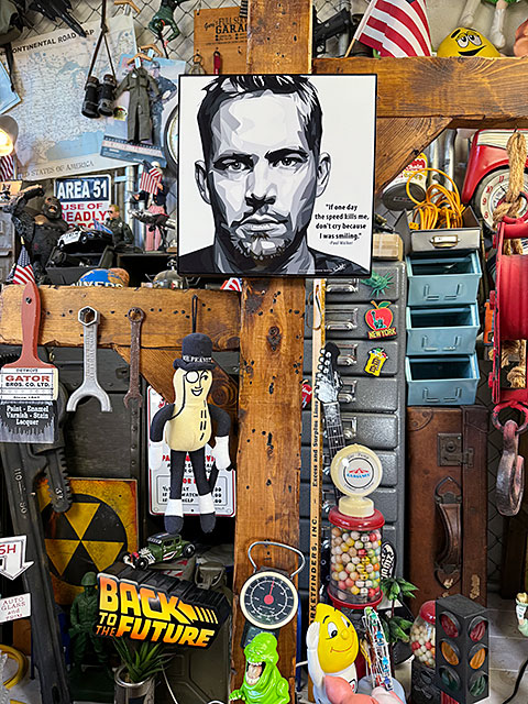 ポール・ウォーカー　ポップアートフレーム　（モノクロ）　映画　ワイルドスピード　ブライアン・オコナー |  | 02