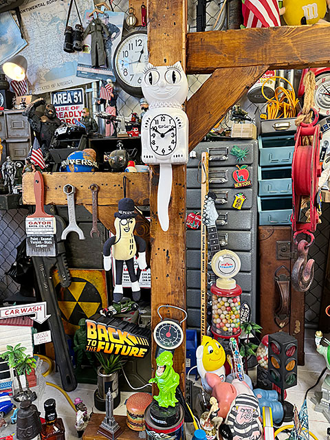 キット　キャット　クロック　（ホワイトレディ）　MADE IN U.S.A. ■ アメリカン雑貨 アメリカ雑貨 |  | 02