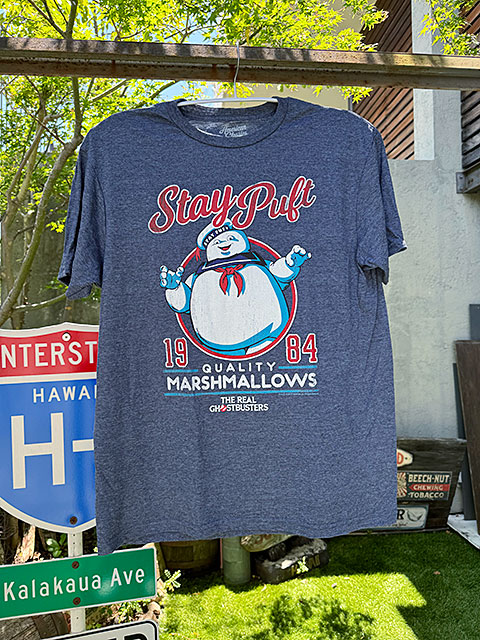 映画　ゴーストバスターズ　マシュマロマン　オフィシャルTシャツ　STAY PUFF ■ アメリカン雑貨 アメリカ雑貨 | 