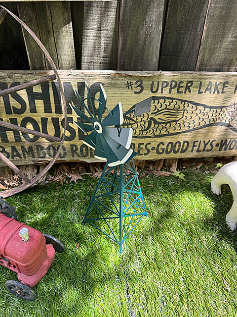 ダルトン　リトル　ウインドミル　オブジェ　（グリーン） ■ アメリカン雑貨 アメリカ雑貨 | DULTON | 01