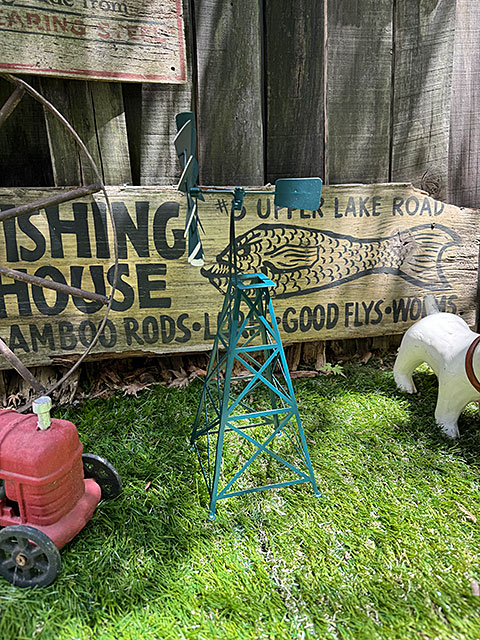 ダルトン　リトル　ウインドミル　オブジェ　（グリーン） ■ アメリカン雑貨 アメリカ雑貨 | DULTON | 03