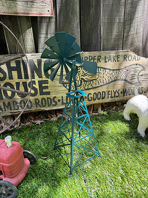 ダルトン　リトル　ウインドミル　オブジェ　（グリーン） ■ アメリカン雑貨 アメリカ雑貨 | DULTON | 04