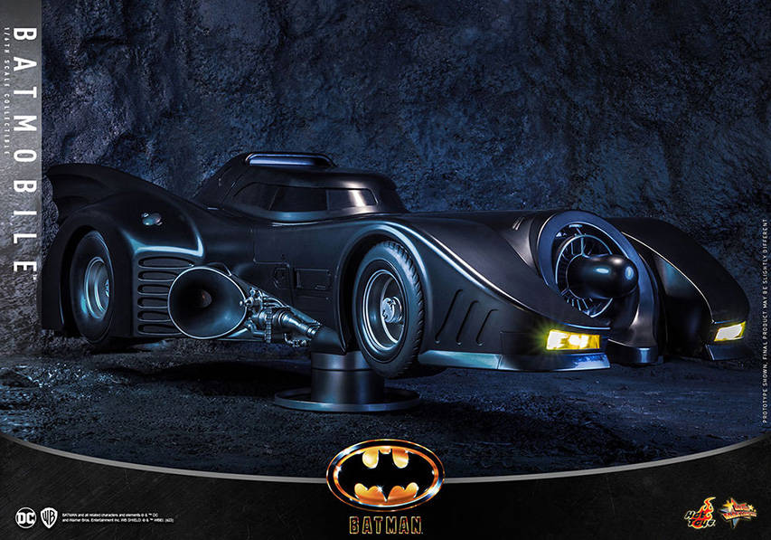 ホットトイズ　1989年　ティム・バートン版　バットマン　バットモービル　1/6スケール　ムービーマスターピース　■ アメリカン雑貨 |  | 06
