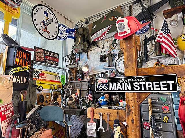 ルート66　ストリートサイン　（アメリカズ・メインストリート）　ストリート看板　ブリキ看板 ■ アメリカン雑貨 アメリカ雑貨 |  | 02
