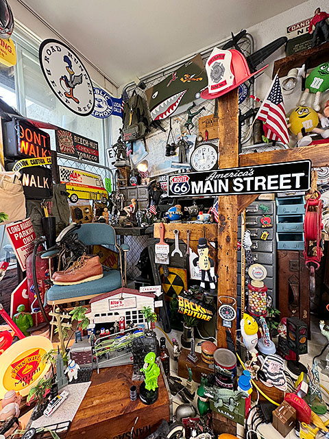 ルート66　ストリートサイン　（アメリカズ・メインストリート）　ストリート看板　ブリキ看板 ■ アメリカン雑貨 アメリカ雑貨 |  | 03