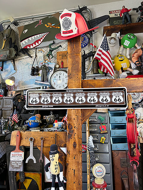 ルート66　ストリートサイン　（各州ロードサイン）　ストリート看板　ブリキ看板 ■ アメリカン雑貨 アメリカ雑貨 |  | 01