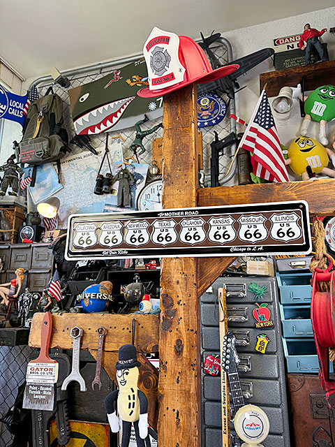 ルート66　ストリートサイン　（各州ロードサイン）　ストリート看板　ブリキ看板 ■ アメリカン雑貨 アメリカ雑貨 |  | 04